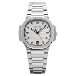 Patek Philippe Nautilus Stainless Steel Silvery opaline Dial (2019)